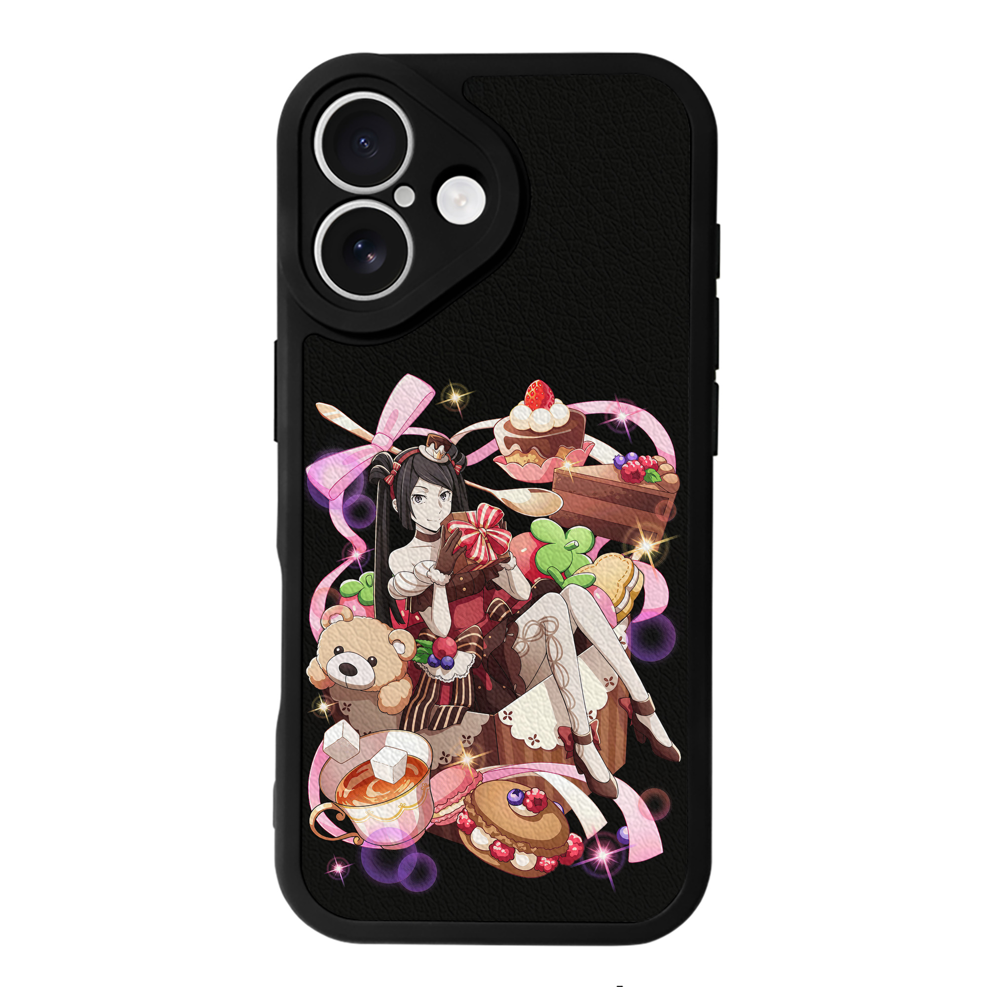 （画像用） 文豪ストレイドッグス Bungo Stray Dogs 【iPhone 16シリーズ対応】シリコンスマホケース（レザー調） 材質：シリコン